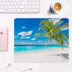 Auhoahsil Mouse Pad, 12 x 10 in Summer Beach Theme Computer Mouse Pad - Image 2