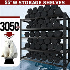 ZEUKMXOO Heavy Duty Garage Shelving, 5-Tier Storage Shelves, 3050LBS Capacity - Image 4
