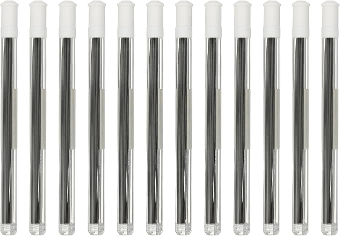 PATIKIL 240Pcs HB Mechanical Pencil Lead, 0.5mm Black Lead Refill Break by PATIKIL