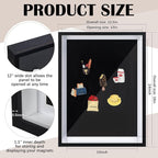 Vicenpal 1 Pcs Large Magnetic Board 16" x 12" Magnet Display Board Removable - Image 2