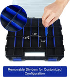 Tools Organizer Box Small Parts Storage Box 50-Compartment Double Side Hardware - Image 4