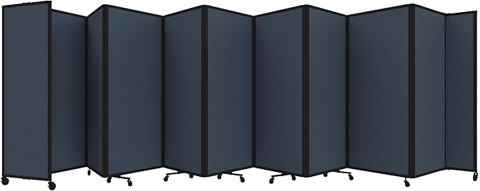 Versare Room Divider 360 Portable Wall Partition | Folding Panels | Large by VERSARE