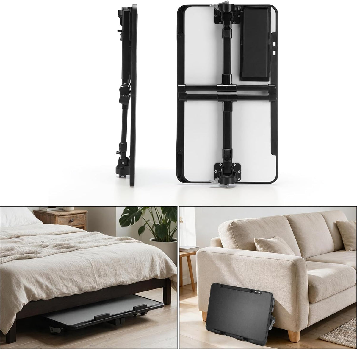 Lap Desk for Bed/Sofa, Adjustable Laptop Table