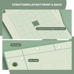 Engineering Paper 8.5 x 11, 100 Sheets Top Glue Binding Engineering Notebook - Image 5