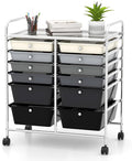 Happygrill 12-Drawer Rolling Storage Cart, Utility Cart by HAPPYGRILL