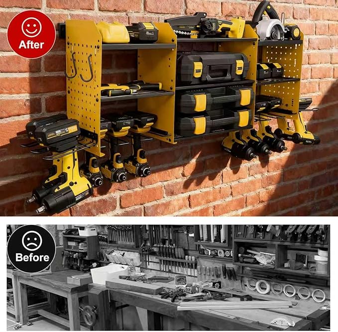 Large Power Tool Organizer Wall Mount - Image 5
