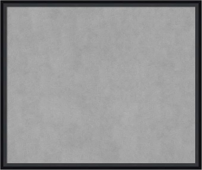 Amanti Art Black Framed Magnetic Board 21x25 Medium Vision Board by AmantiArt