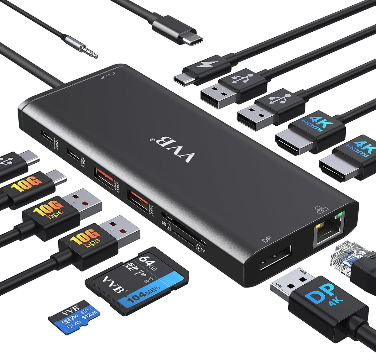 USB C Docking Station Dual Monitor