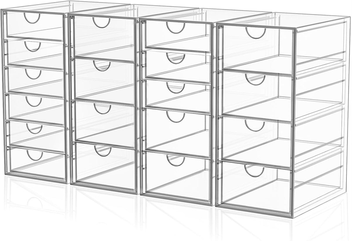 yfxcvsl acrylic makeup organizer with 19 drawers,storage drawer, main product view