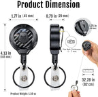 MNGARISTA Upgraded Heavy Duty Retractable Keychain - Image 4