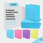 3 Inch Binder 3 Ring Binders, Slant D-Ring 3” Clear View Cover - Image 4