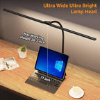 ShineTech Led Desk Lamp for Office Home, Bright Double Head Desk Light - Image 7