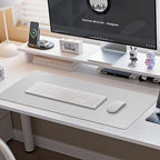 Boutilon Leather Desk Pad Protector, Non-Slip Mouse Pad, Laptop Desk Pad - Image 6