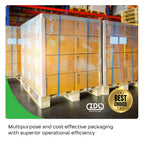 IDL Packaging 2” x 2” x 12” Cardboard Edge Protector (Pack of 20) - Corner Protectors for Shipping, Storage, & Moving – Reinforced Corner Guard Protection for Pallets, Wall Corners, & Furniture | White Corner Protectors for Shipping, Storage, & Moving –