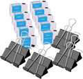 Ufmarine Medium Binder Clips 1.25 inch Length, Medium Paper Clips by Ufmarine