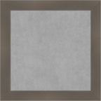 Amanti Art Grey Framed Magnetic Board 14x14 X-Small Vision Board by AmantiArt