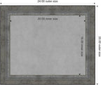 Amanti Art Silver Framed Magnetic Board 20x24 Small Vision Board - Image 3