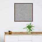 Amanti Art Grey Framed Magnetic Board 25x25 Medium Vision Board - Image 5