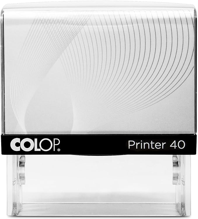 COLOP Large Size Self Inking Custom Signature Stamp - Image 4