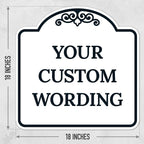Custom Decorative Sign, Personalized Metal Sign - Image 3