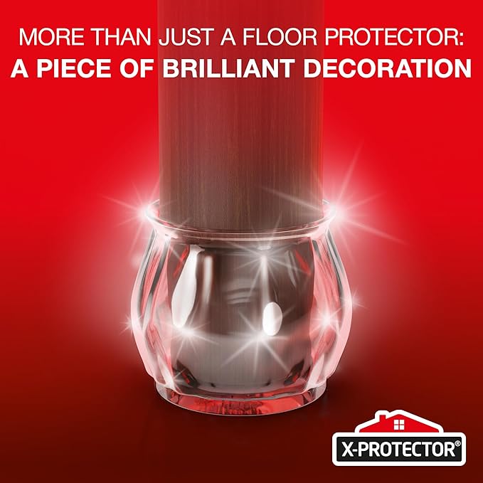 X-Protector Silicone Chair Leg Floor Protectors - Image 6