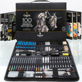 castle art supplies 100 piece drawing sketching and, main product view
