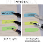 Golcellia Fluorescent Translucent Sticky Note Flags, Arrow Sticky Notes - Image 4