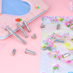 40 Pack Chicago Screws and Scrapbook Extension Posts Replacement Extension Screws for Binding Extending Scrapbook Photo Album Refill Pages Album Accessories