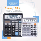 Premium Commercial 12-Digit Large Desktop Calculator - Image 2