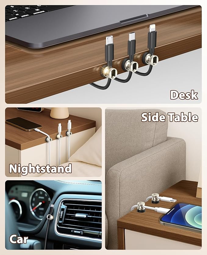 Viaky Magnetic Cord Holder Charger Holders - Image 7