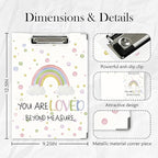 FTKBGHY Rainbow Christian Clipboard - Image 2