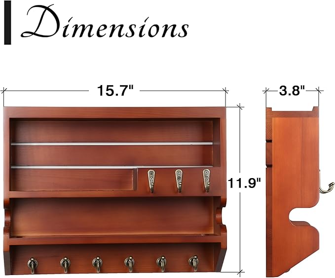 Innovation Key Holder for Wall, Mail Organizer - Image 3