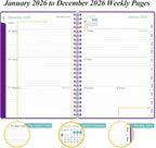 2026 Planner - Planner 2026 from January 2026 - December 2026, Weekly & Monthly - Image 3