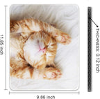 Auhoahsil Mouse Pad, 12 x 10 in Cute Cat Theme Computer Mouse Pad - Image 7
