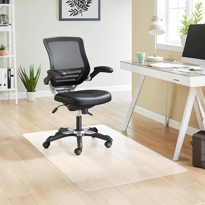 HOMEK Office Chair Mat for Hardwood Floor, 46”x 60” Crystal Clear Hard Floor - Image 6