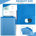 Henoyso 18 Pcs Plastic Folders - Image 2