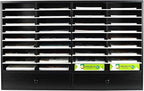 PAG Mail Sorter Organizer, Wood Literature Organizer, Student Mailbox - Image 2