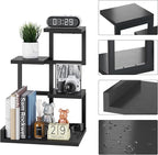 YMYNY Desktop Shelf Organizer, 4 Tier Storage Display Rack, Desk Shelf - Image 7