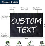 Custom Sign, Custom Street Sign, 11 Font Colors, 13 Font Styles, 4 Hole Options - Image 6