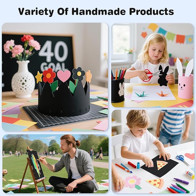 Cardstock Paper, 80 Sheets Card Stock, 200GSM Thick Printer Paper 8.5x11 - Image 6