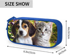 Nigmuye Custom Pencil Case Personalized Add Photo Text Pen Bag Large Capacity - Image 4