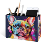 Famame Colorful Dog French Bulldog Pencil Holder - Image 2