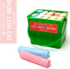 L LIKED 1x3 Inches 1000 Handle with Care - Do Not Bend Stickers | Thank You Shipping Warning Labels for Shipping, Packing & Moving, Permanent Adhesive