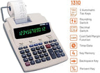 Victor 1310 Big Print Printing Calculator, 12-Digit LED Display, Fast Ink-Free - Image 4