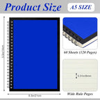 Leelosp 12 Pack Small Spiral Notebook A5 Lined College Ruled Spiral Journal - Image 3