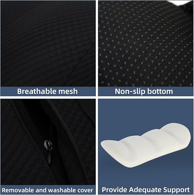 KAYI Lumbar Support Pillow for Car, Memory Foam Lumbar Pillow - Image 5