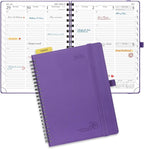 POPRUN 2026 Planner with Hourly Schedule, Vertical Layout by POPRUN