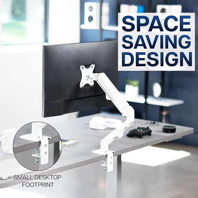 VIVO Heavy Duty Single Monitor Tension Arm - Image 8