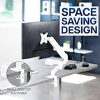 VIVO Heavy Duty Single Monitor Tension Arm - Image 8