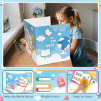 24 Pcs Privacy Boards for Student Desks Bright Colored Classroom Desk Divider - Image 6